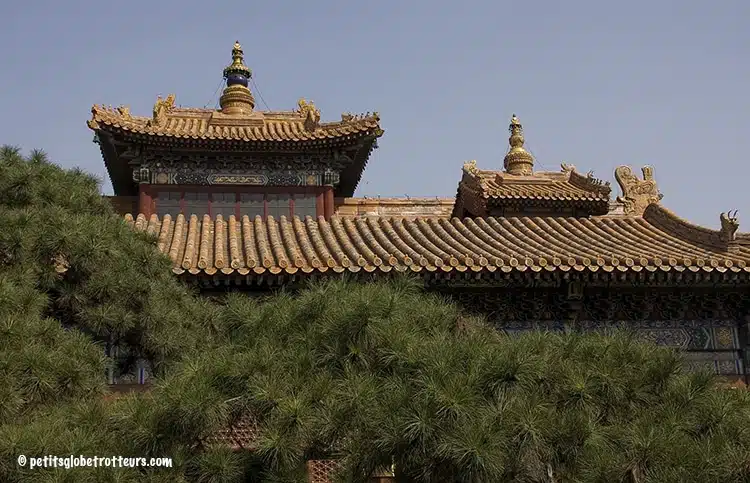 Temple du Lama avec bébé