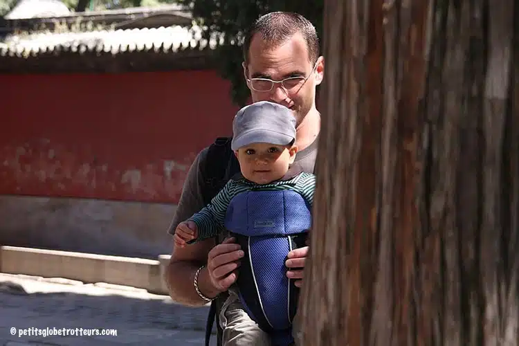 Palais d'été avec bébé