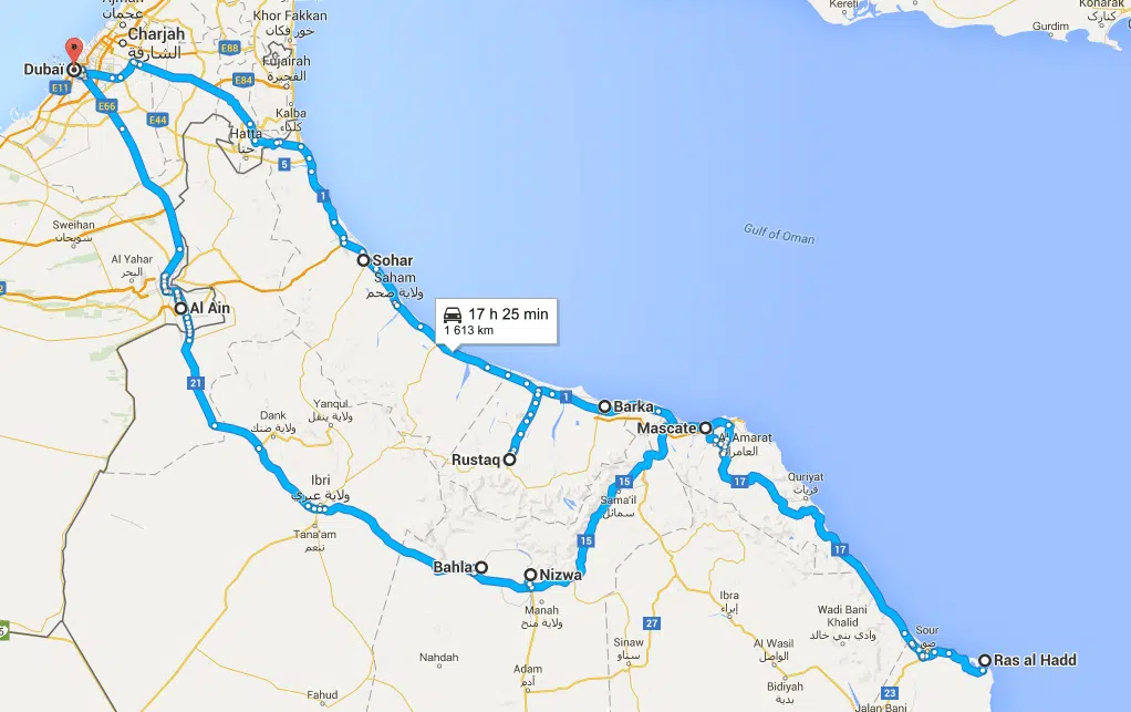 Circuit famille Oman Petits Globetrotteurs