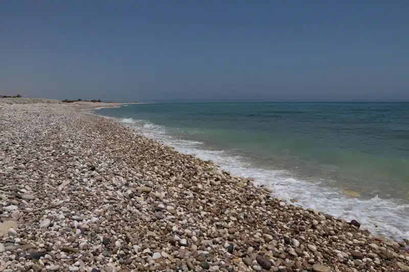 Plage Oman proche Bimah Hole