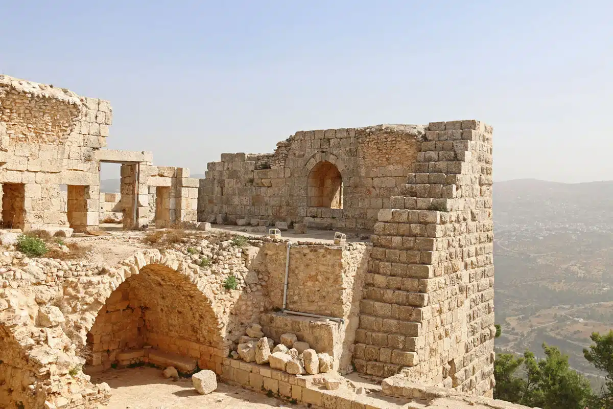 jordanie en famille - forteresse ajloun