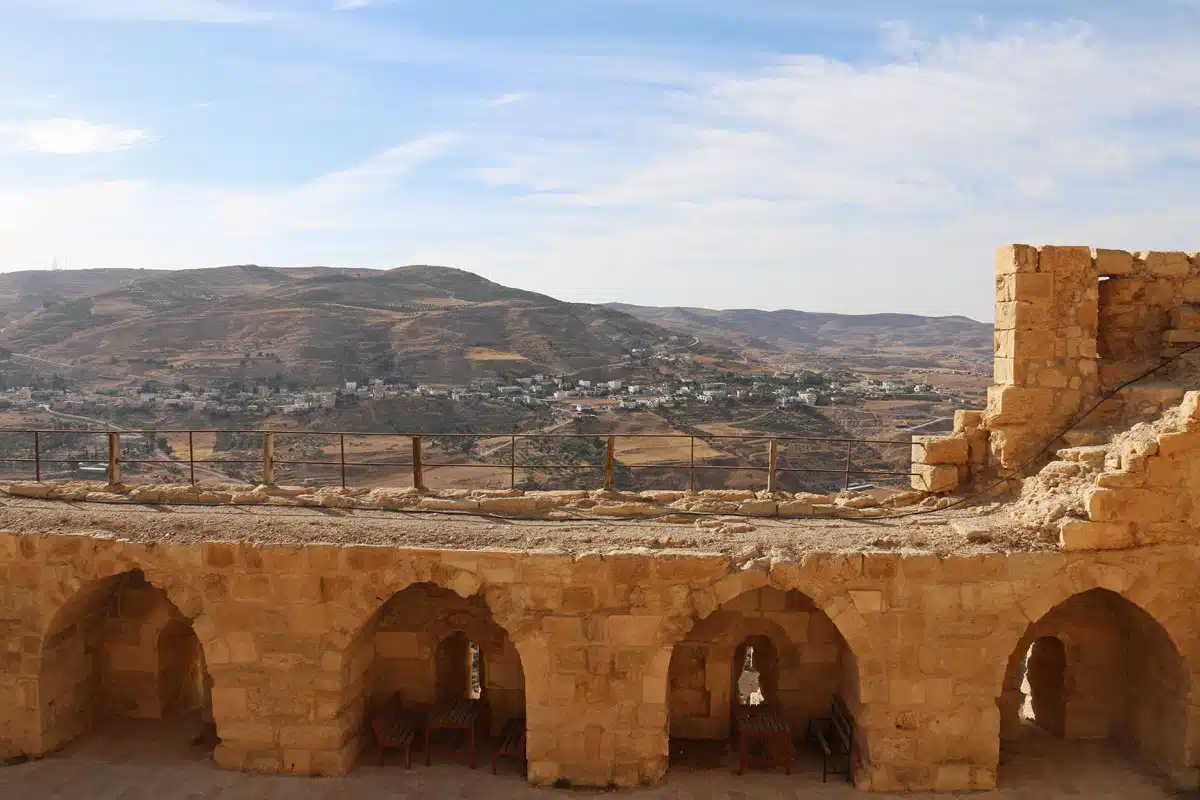 jordanie en famille chateau de Kerak