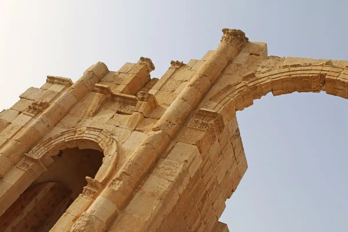 jordanie en famille jerash