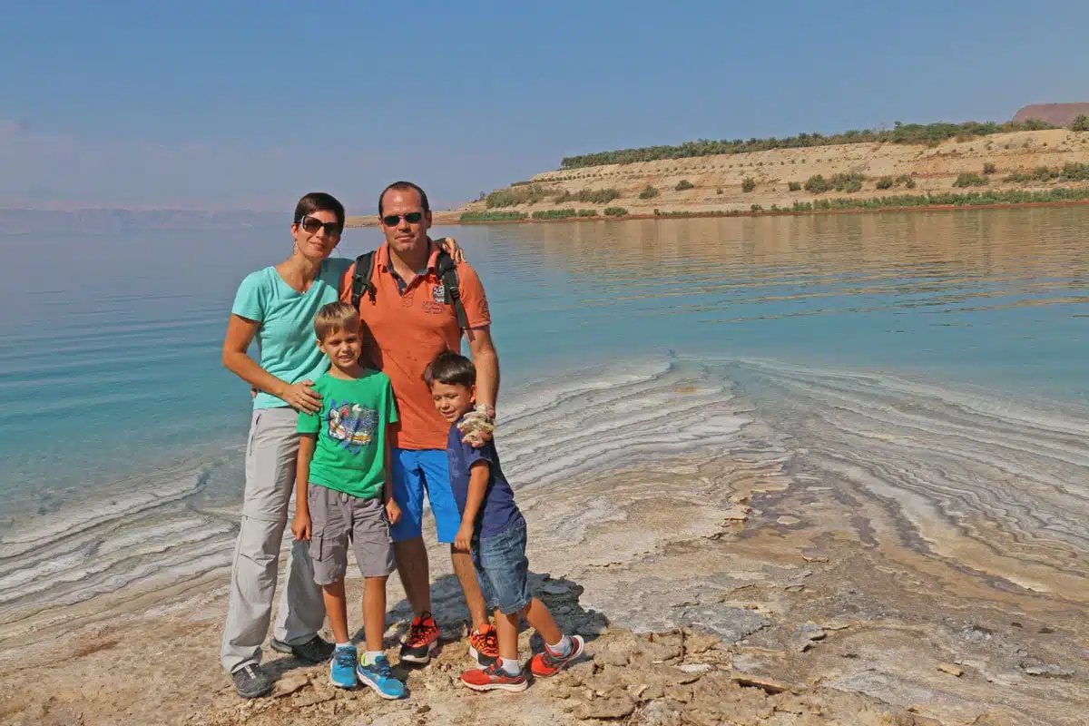 jordanie en famille mer morte petits globetrotteurs