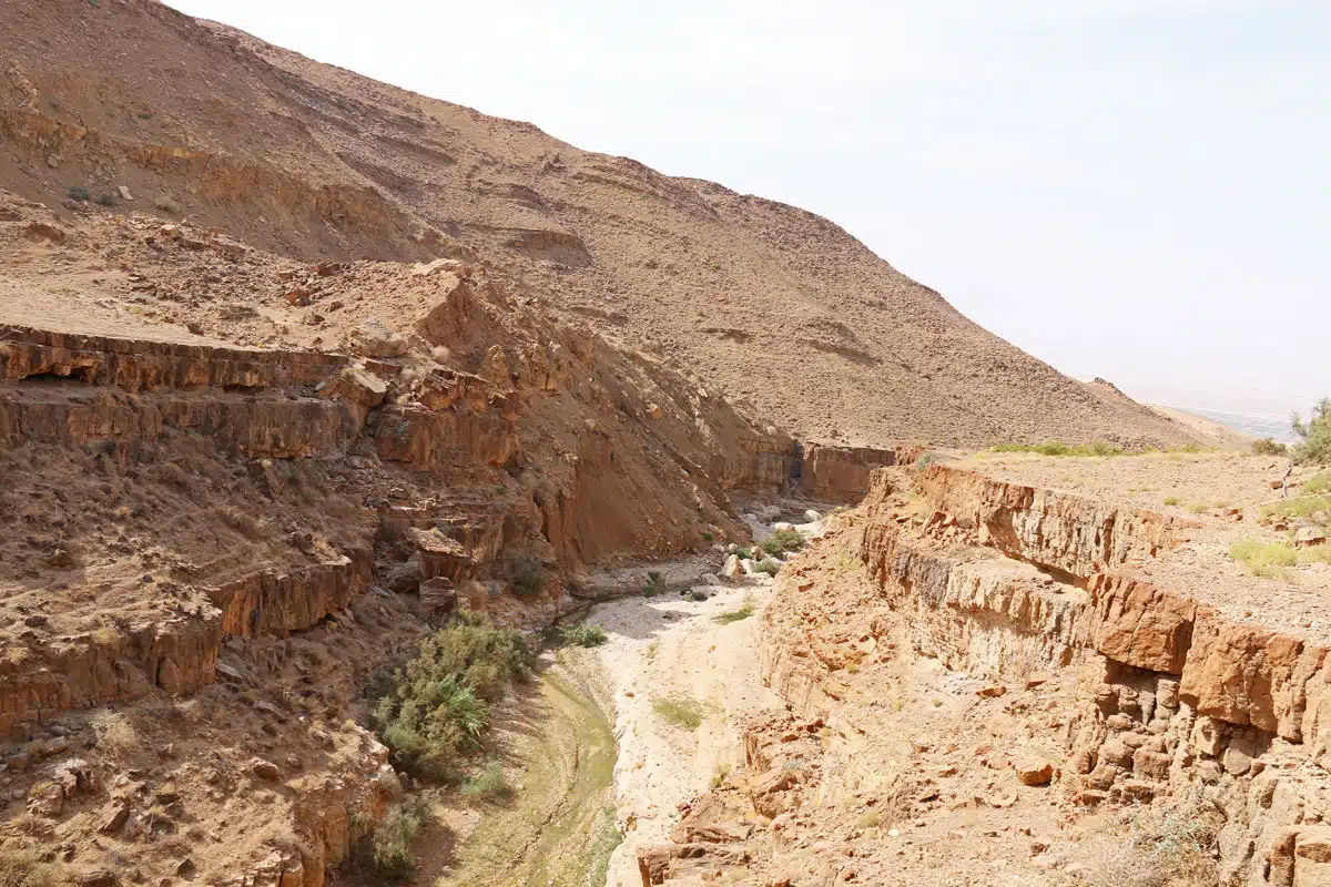 route mer morte jordanie en famille