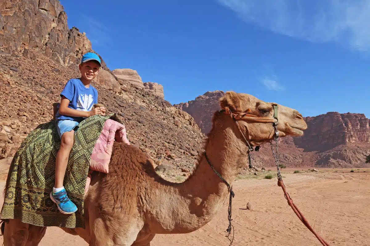 d&eacute;sert du wadi rum en famille