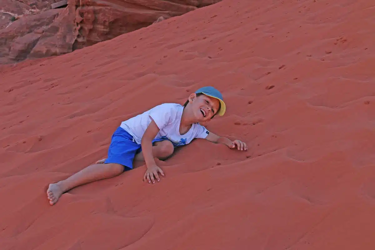 jordanie en famille wadi rum