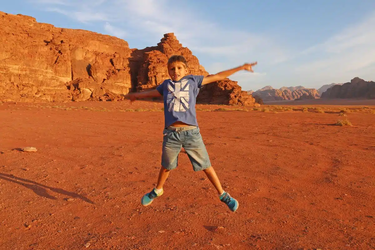 jordanie en famille wadi rum