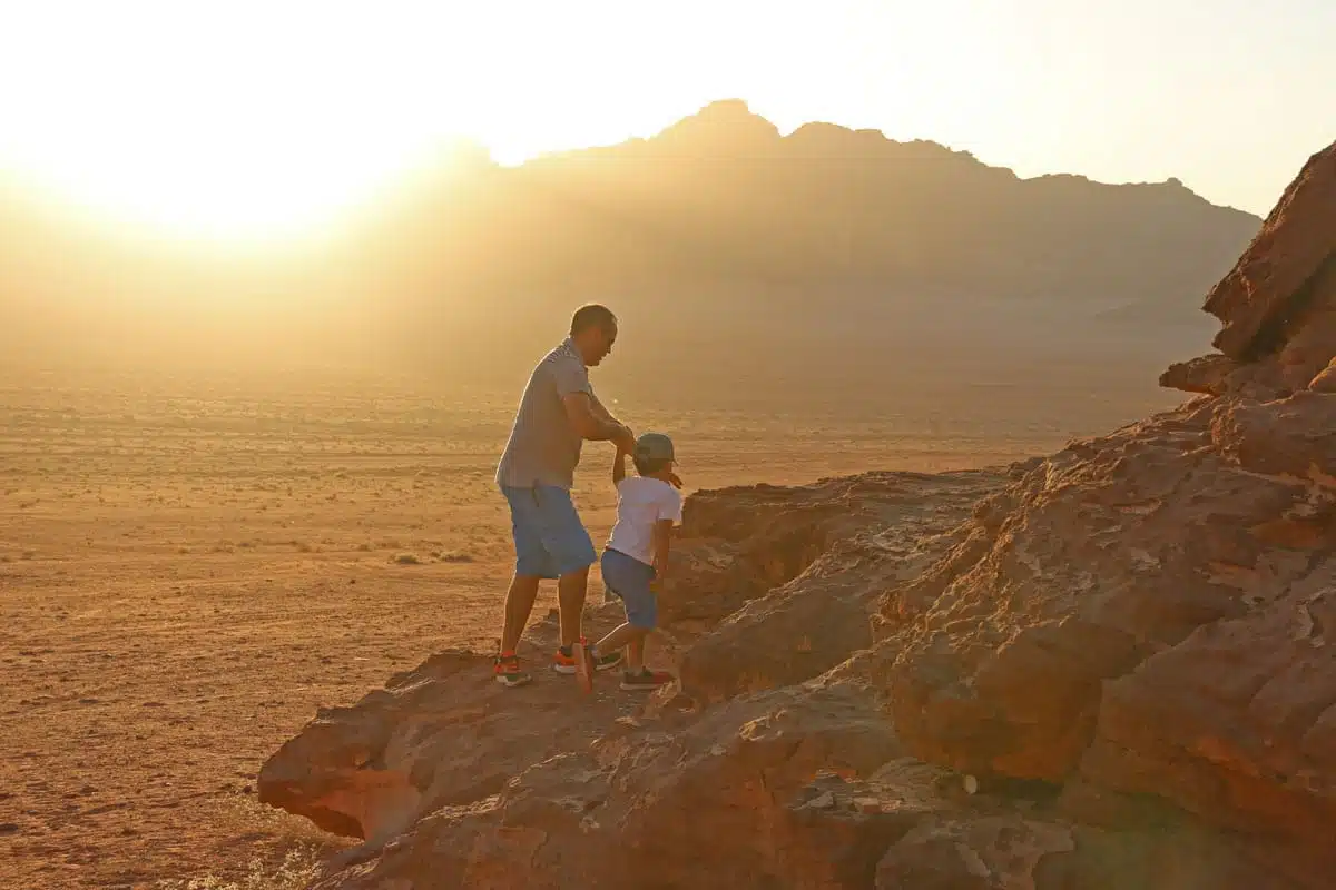 jordanie en famille wadi rum