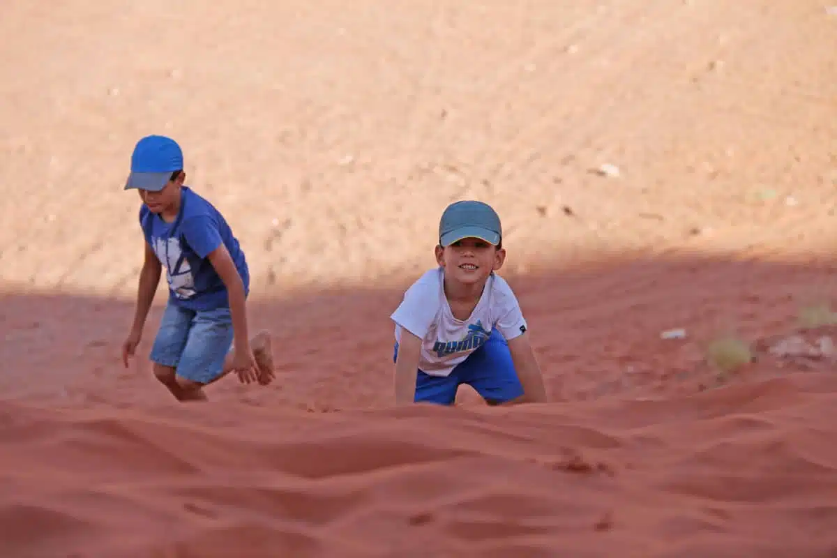 jordanie en famille wadi rum