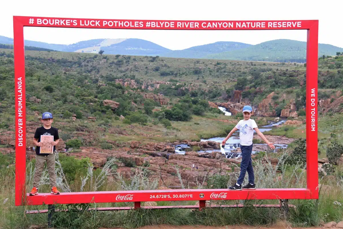bourke's luck potholes en famille