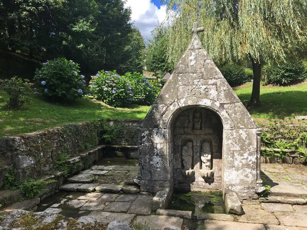 fontaine geocache morbihan