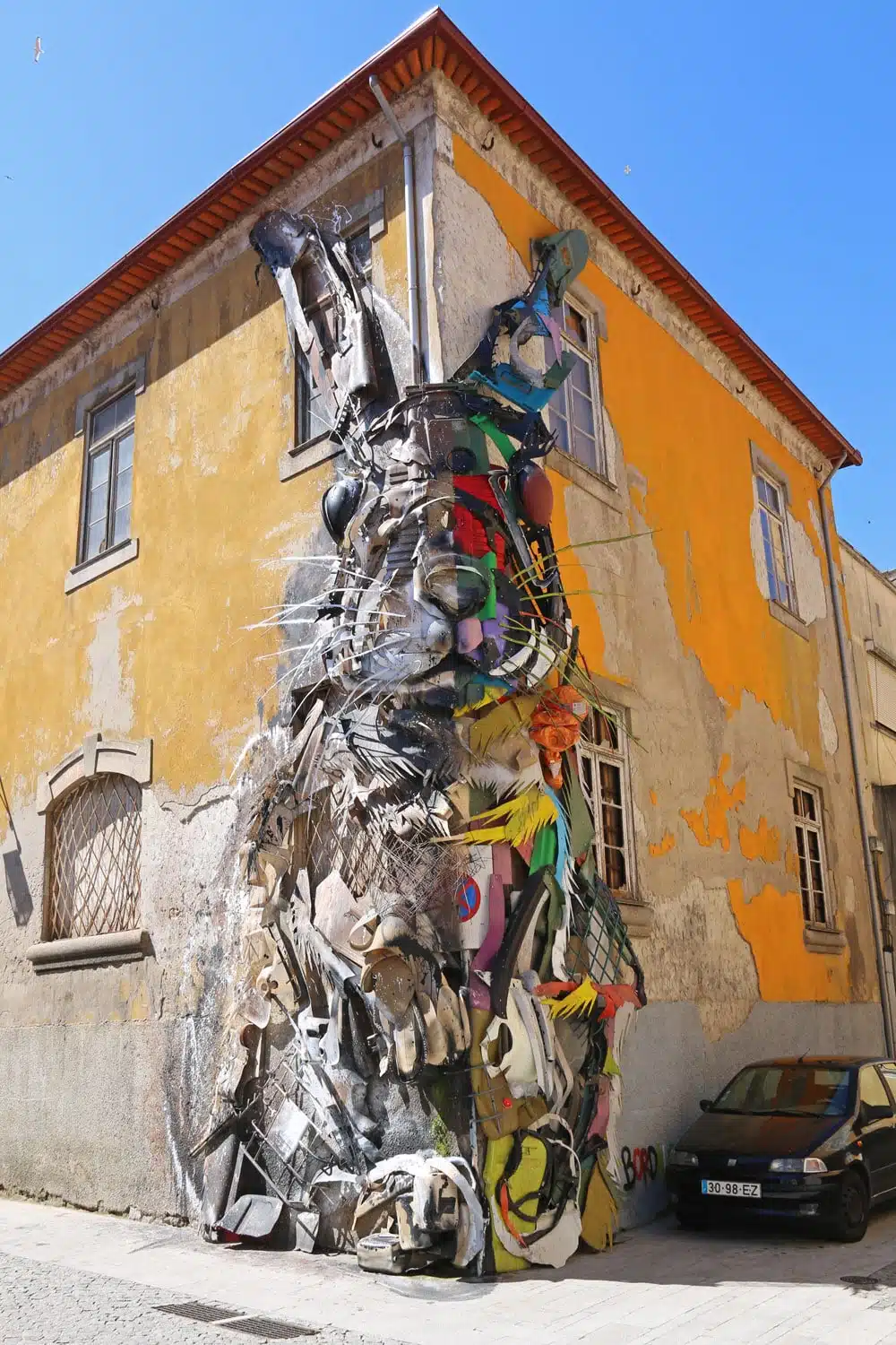 sculpture lapin porto