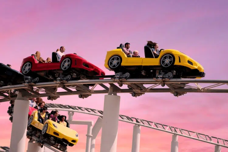 ferrari world abu dhabi famille enfants