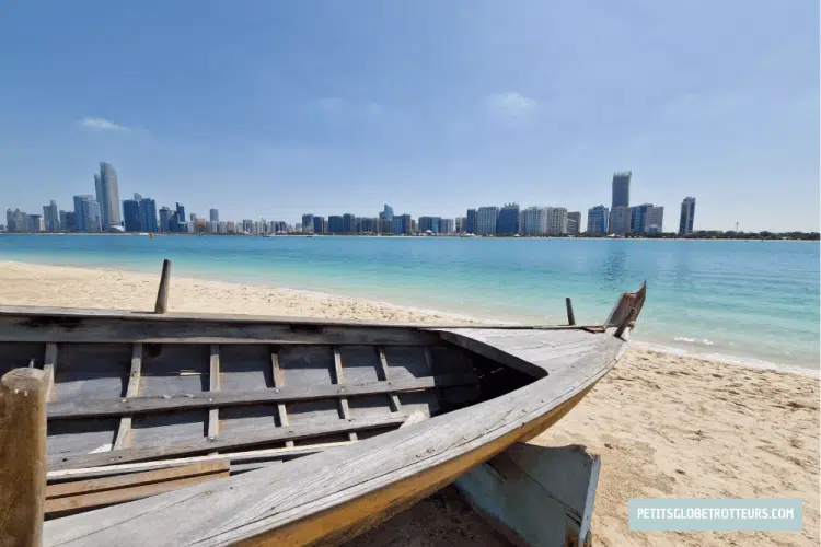 abu dhabi en famille heritage village corniche