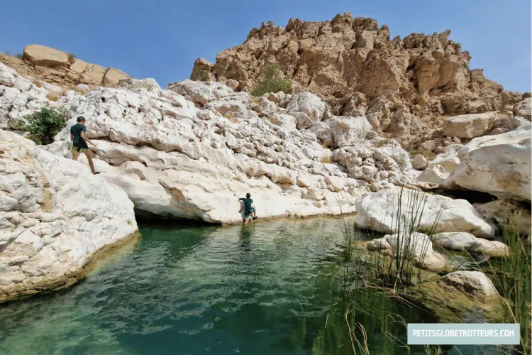 baignade dans le wadi ayun